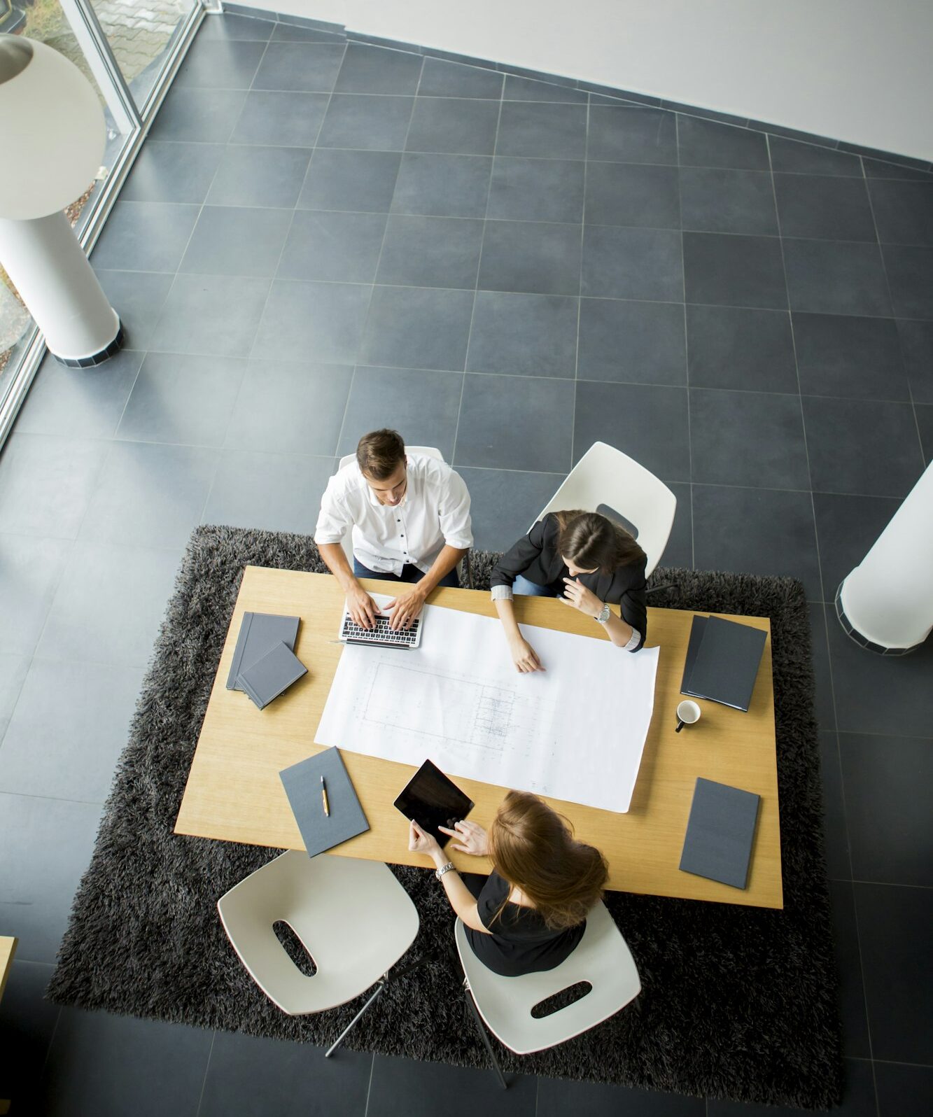 Teamwork in the office